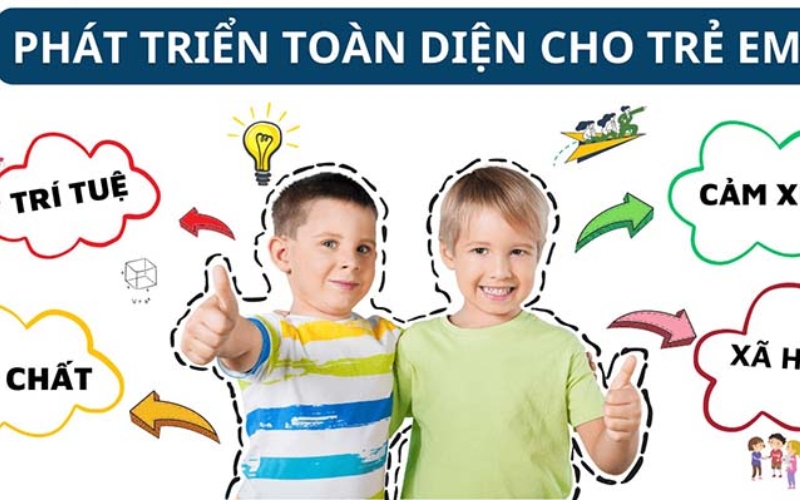 Sự kết hợp linh hoạt để trẻ được phát triển toàn diện