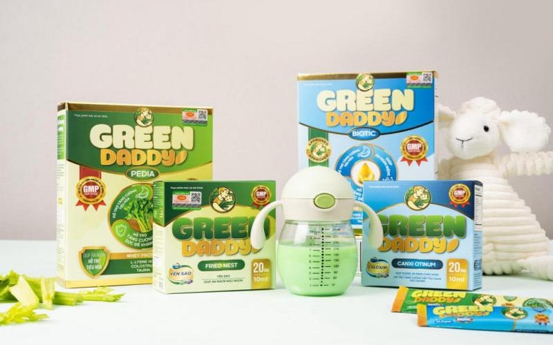 Sữa non cho trẻ biếng ăn Green Daddy - Công thức vượt trội dành cho trẻ
