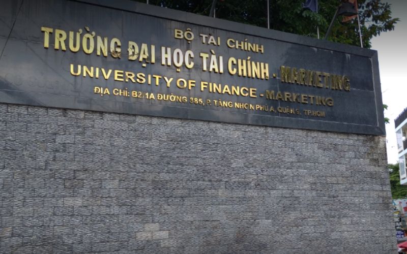 trường tài chính marketing đào tạo ngành học khối a1