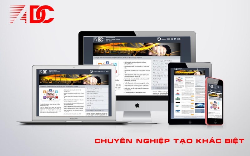 công ty thiết kế web ADC