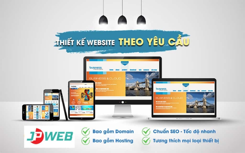 dịch vụ thiết kế website JPWEB