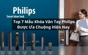 mẫu khóa vân tay philips