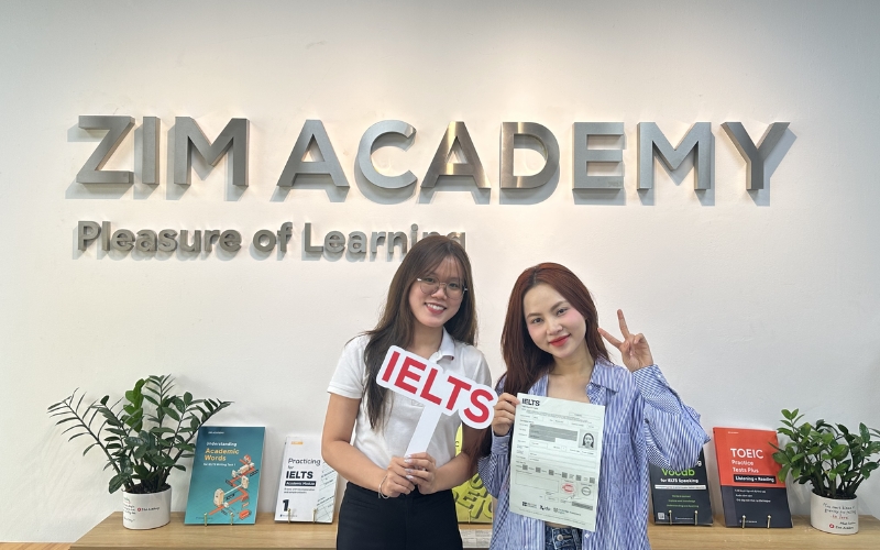 Học IELTS online tại Zim