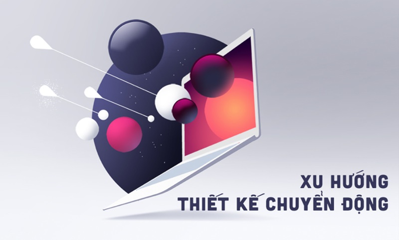 xu hướng thiết kế chuyển động với video và hoạt ảnh