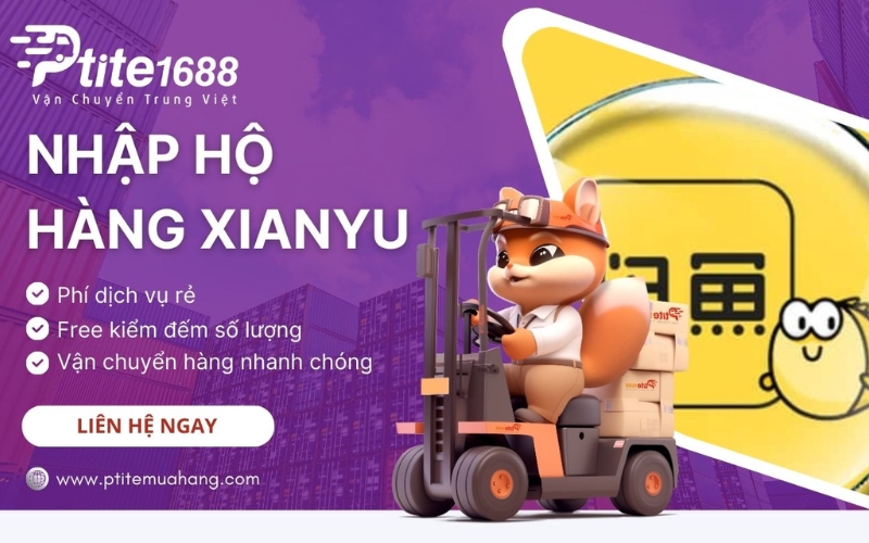 Dịch vụ mua hộ hàng Xianyu tại Ptite