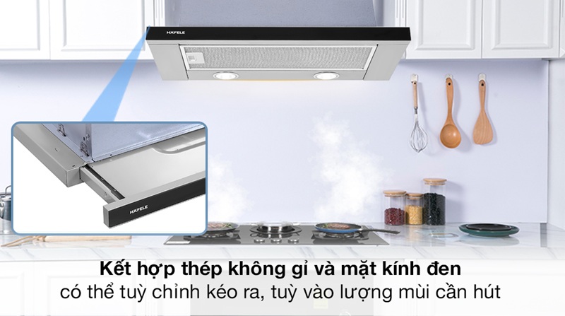 Máy hút khói âm tủ Hafele 90cm HH-TG90E