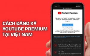 cách đăng ký Youtube Premium