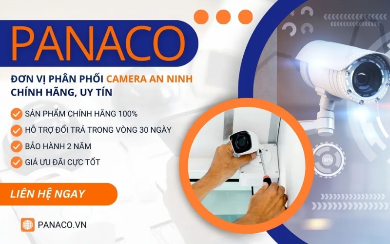 đơn vị cung cấp camera ip chính hãng giá tốt 