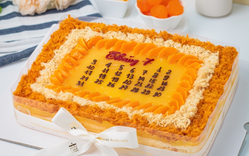 bánh bông lan trứng muối